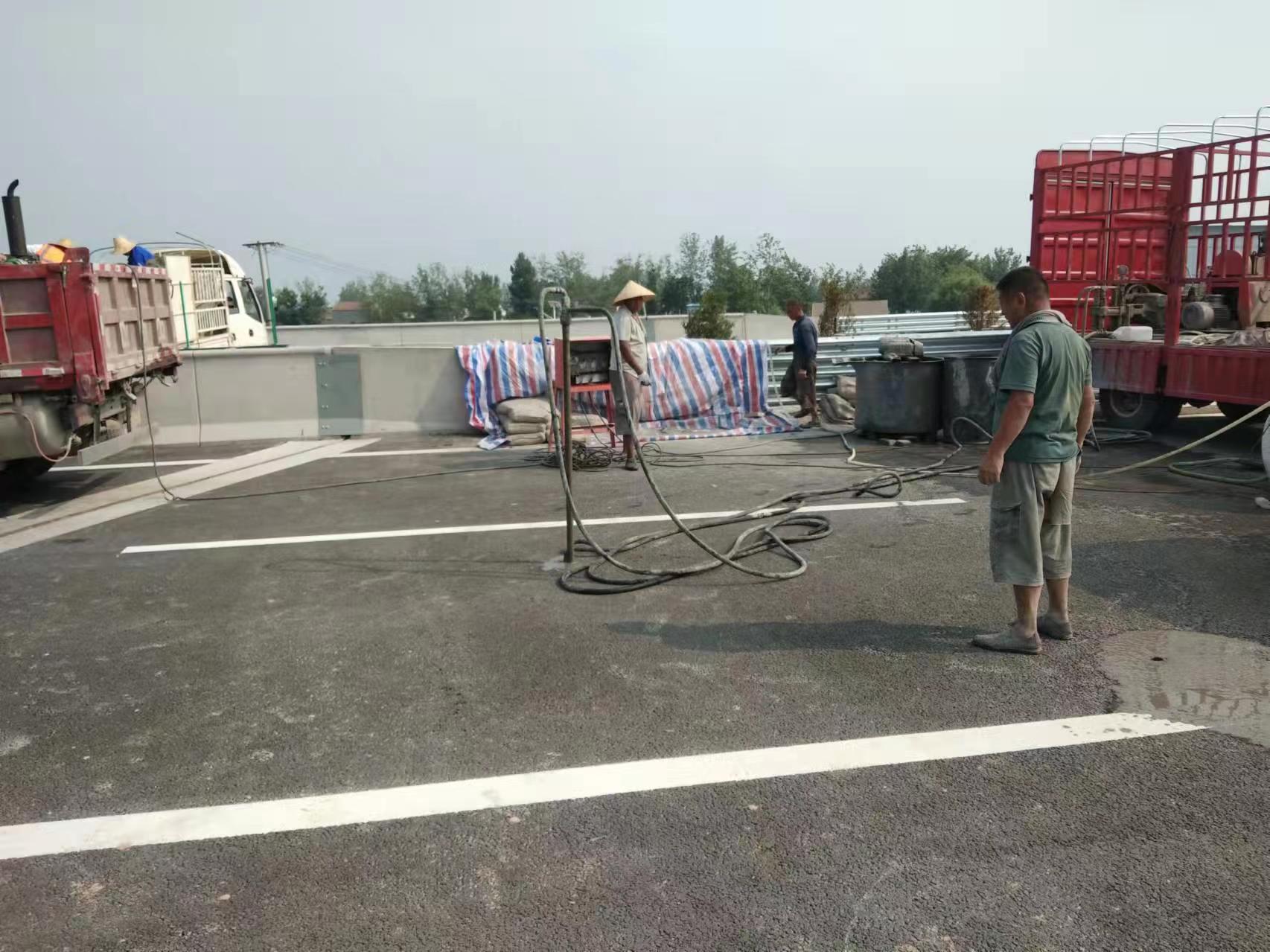 上安乡路基注浆